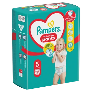 Pampers Active Baby Pants 5-ös méret, 11-17kg, 22db