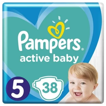 Pampers Active Baby 5-ös méret, 11-16kg, 38db