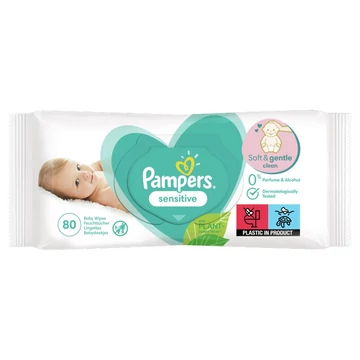 Pampers Sensitive törlőkendő 80db