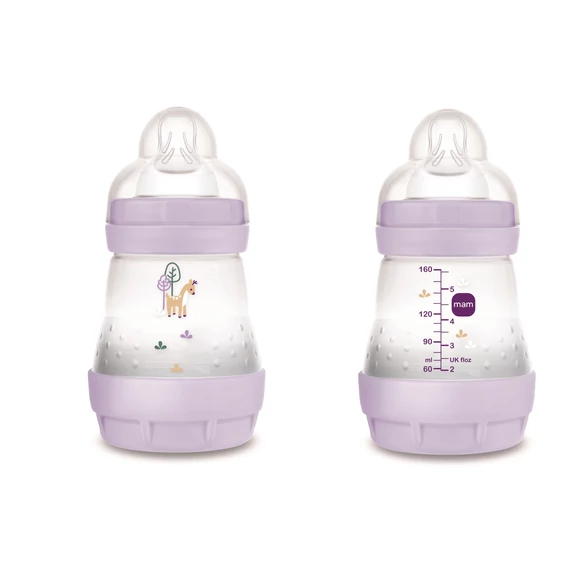 MAM Anti-Colic Matt cumisüveg 160ml - Lány