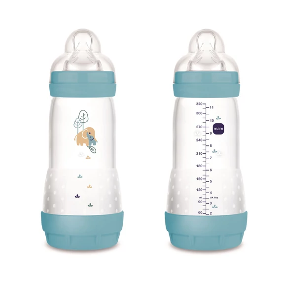 MAM Anti-Colic Matt cumisüveg 320 ml - Fiú