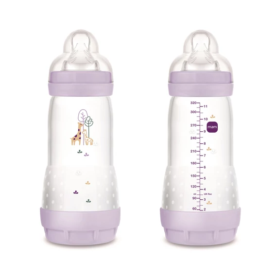 MAM Anti-Colic Matt cumisüveg 320 ml - Lány