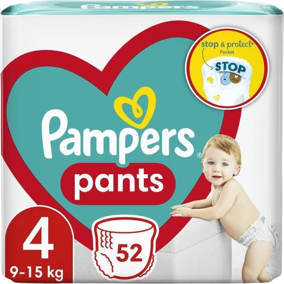 Pampers Pants 4-es méret, 9-15kg, 52db