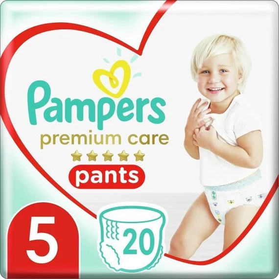 Pampers Premium Care Pants 5-ös méret, 12-17kg, 20db