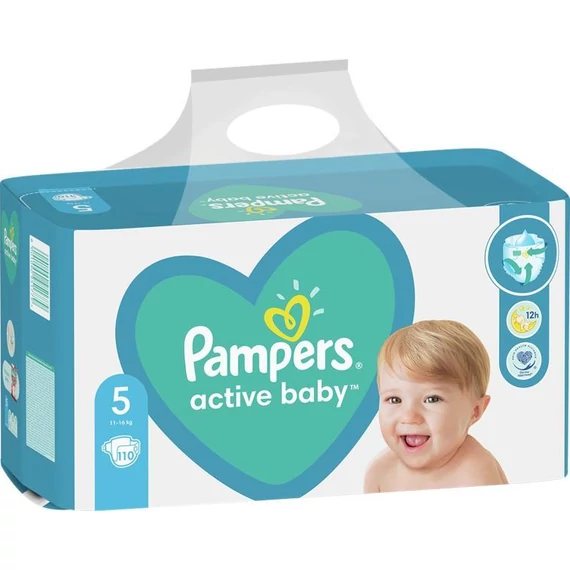 Pampers Active Baby 5-ös méret, 11-16kg, 110db